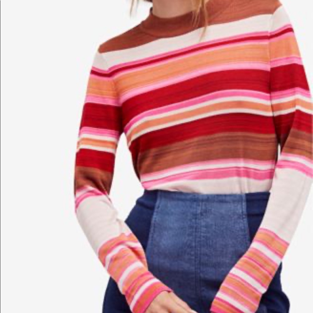 Free People Show Off Your Stripes Sweater